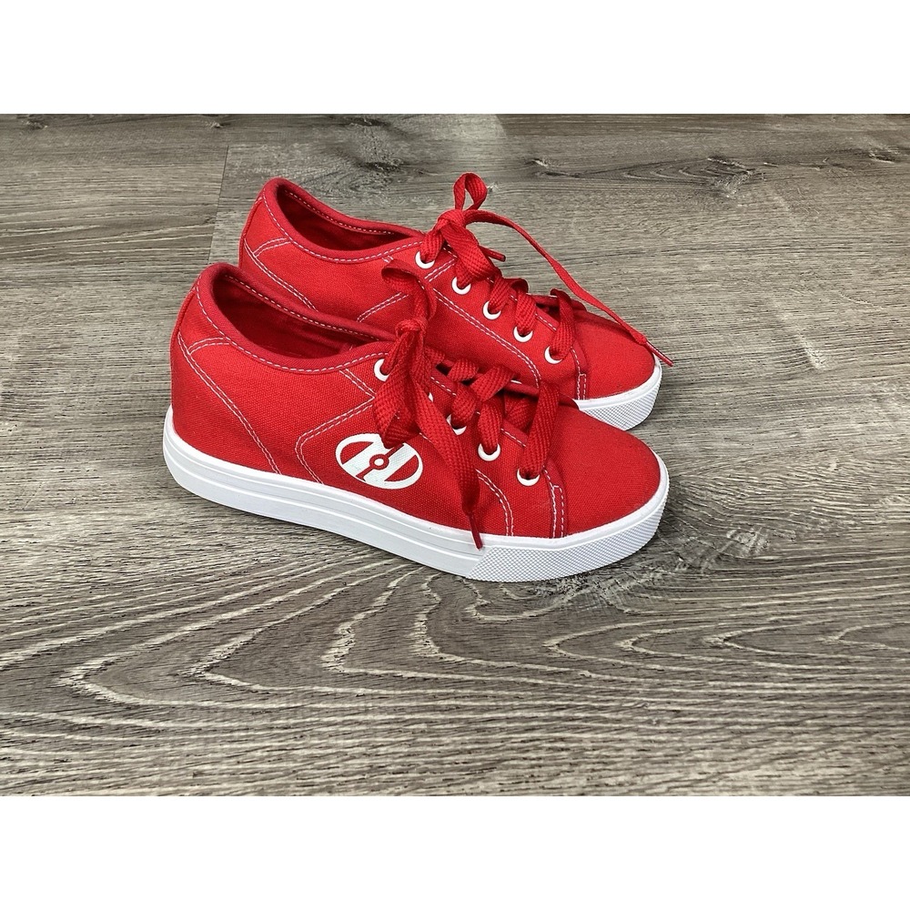 Heelys Youth Boys Size 2 Pro 20 HES10456 Red Roller Skate Shoes Lace Up
